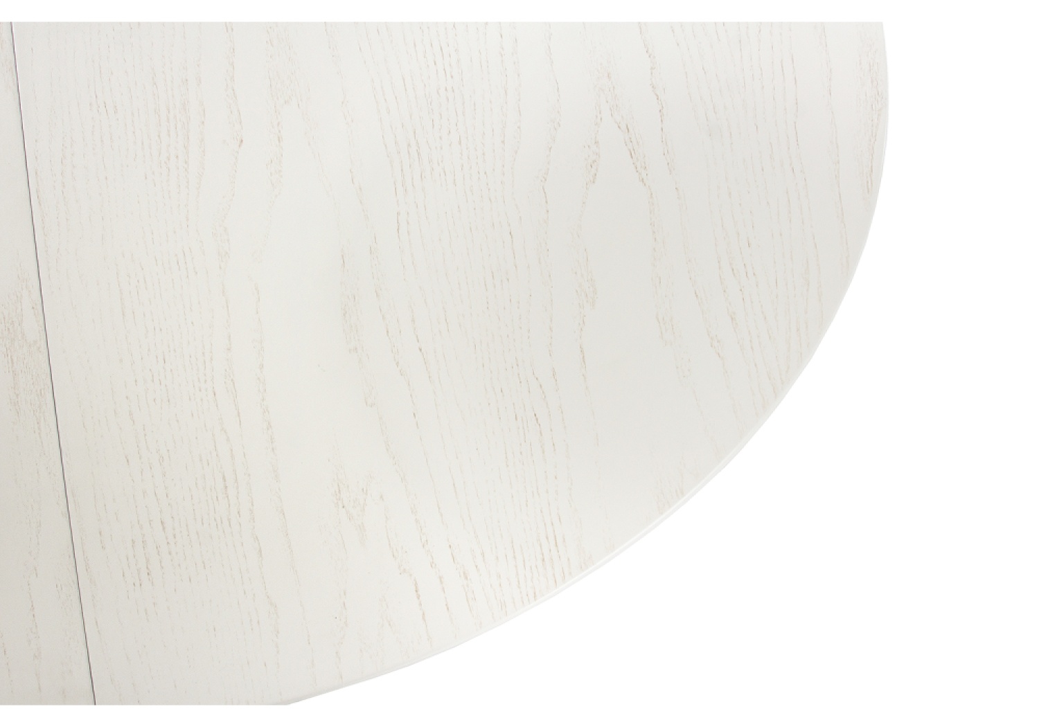 Деревянный стол Arno 106(141)х75х76 без патины / молочный