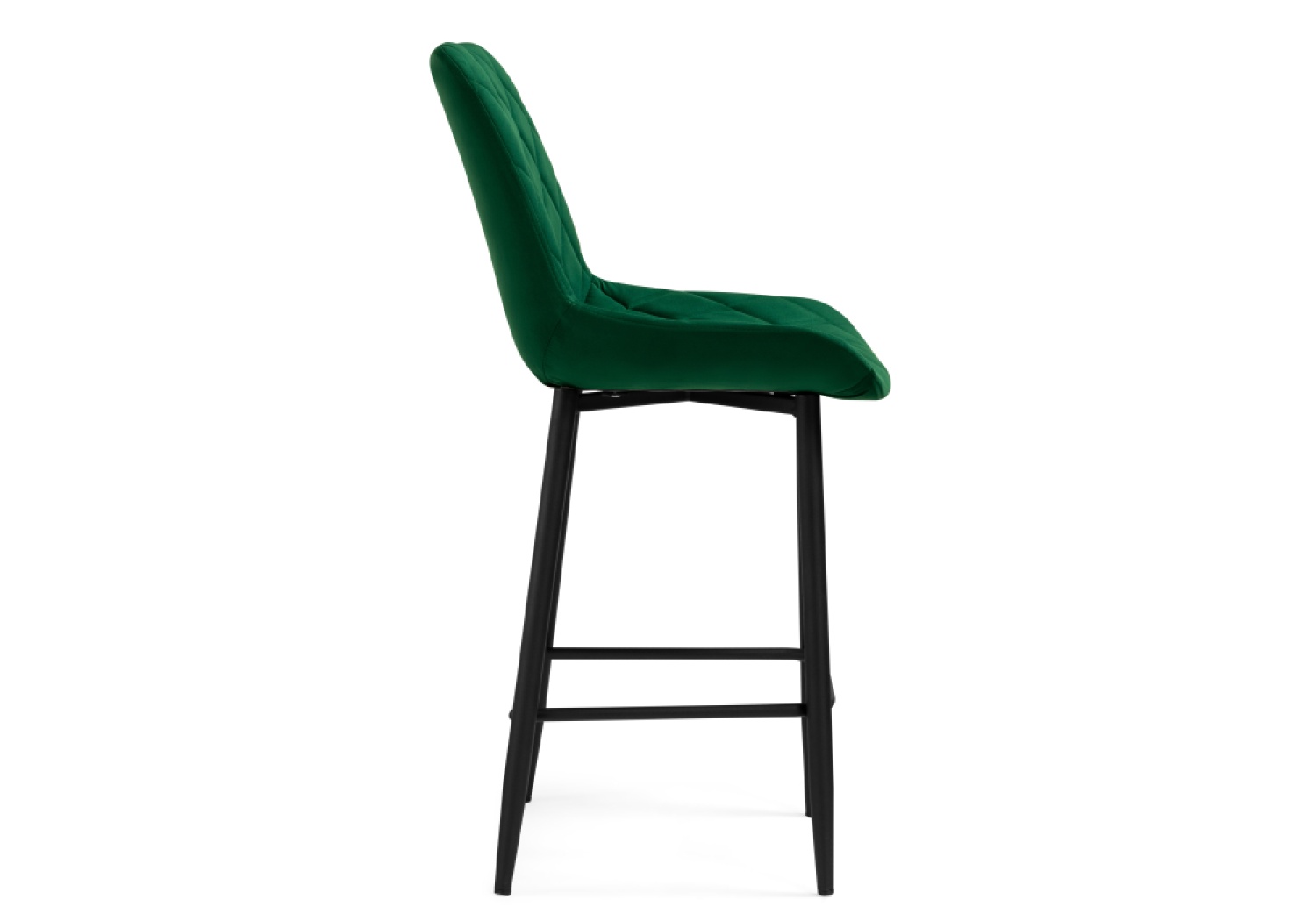 Барный стул Баодин Б/К зеленый / черный