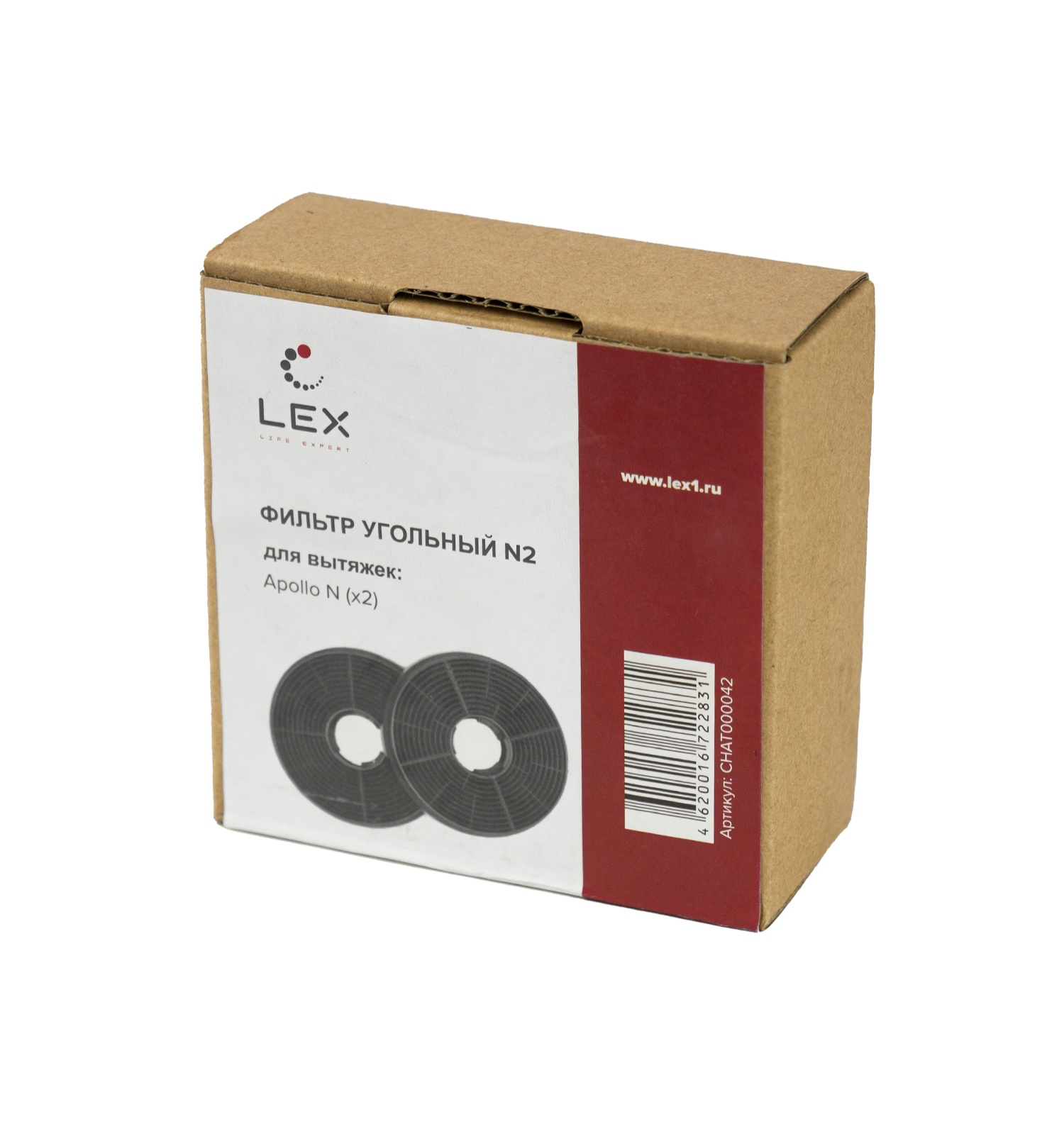Угольный фильтр для кухонной вытяжки LEX N2