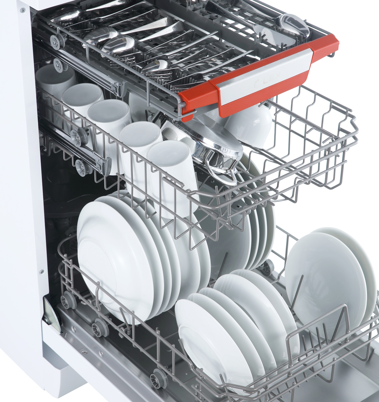 Отдельностоящая посудомоечная машина LEX DW 4573 WH