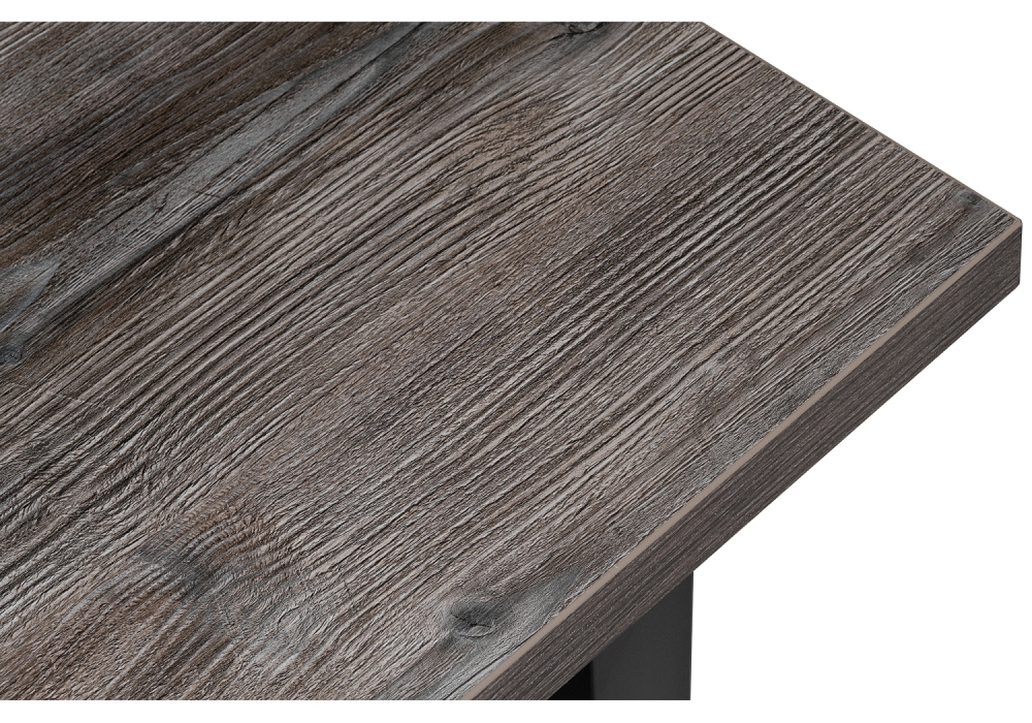 Деревянный стол Эльпатия 110 дуб рошелье / черный матовый