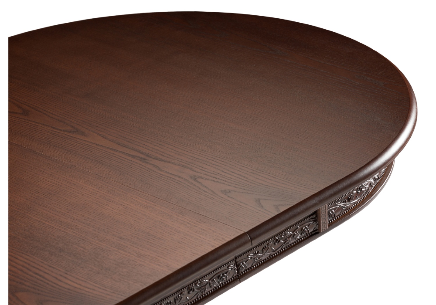 Деревянный стол Кантри 120 орех с коричневой патиной