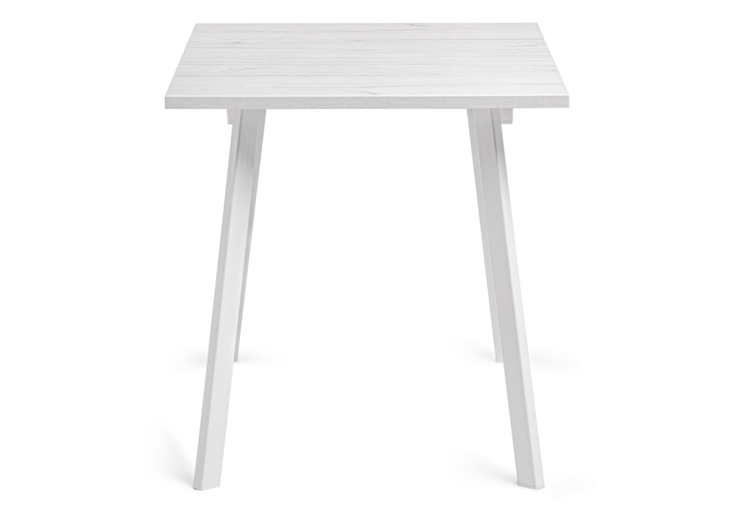 Деревянный стол Колон Лофт 120(160)х75х75 25 мм юта / белый матовый