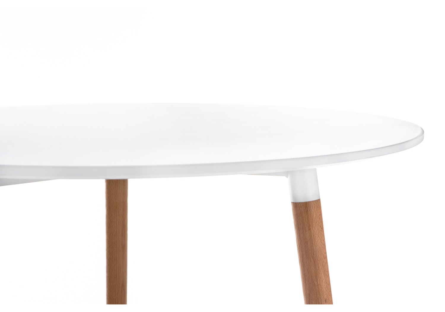 Деревянный стол Lorini 90 white / wood