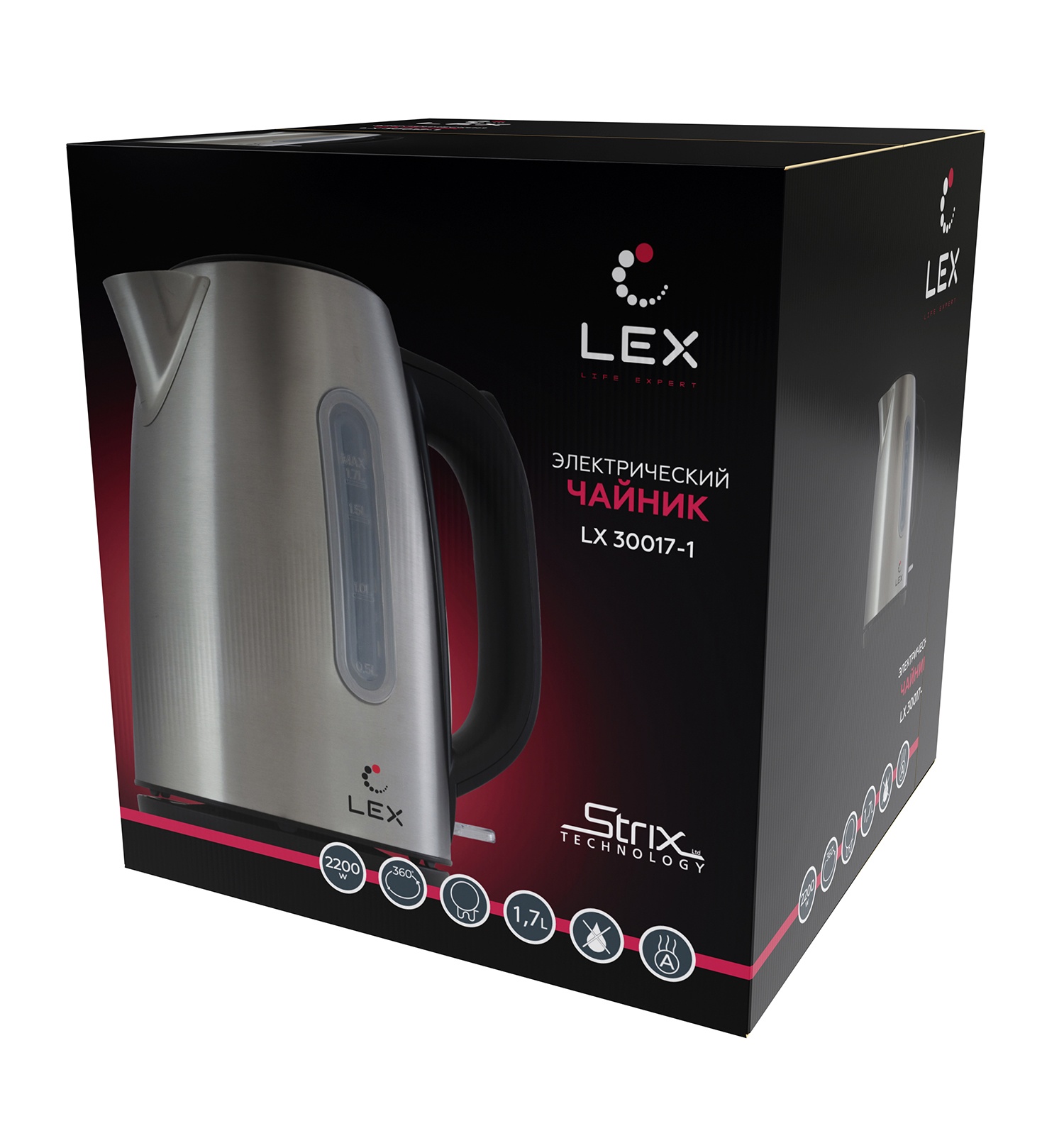 Электрический чайник LEX LX 30017-1