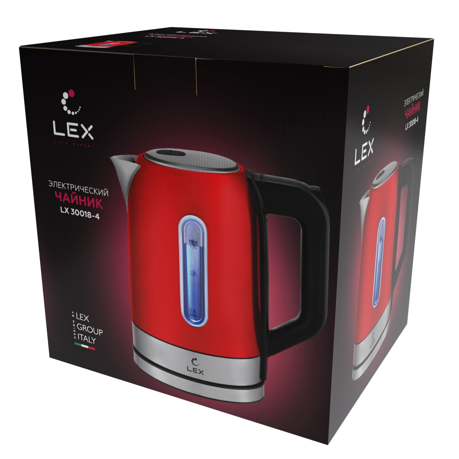 Электрический чайник LEX LX 30018-4