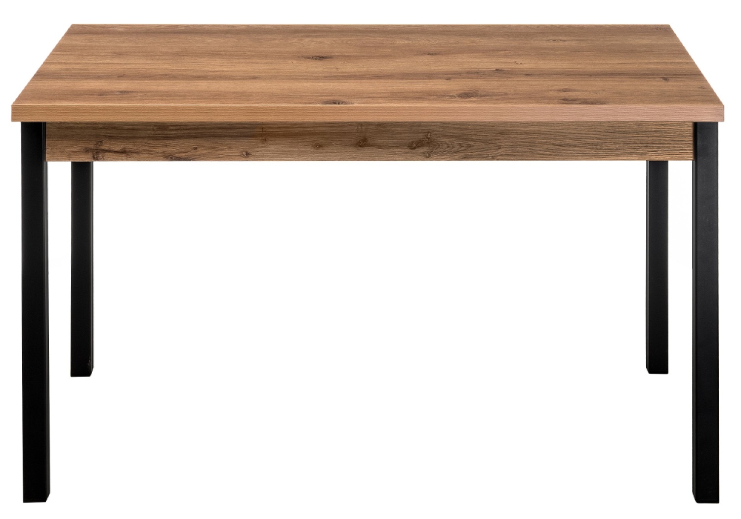 Деревянный стол Оригон дуб горный / черный матовый