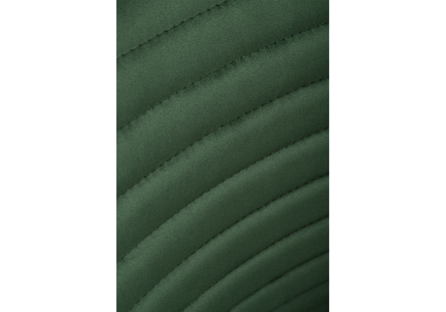 Стул на металлокаркасе Рансол темно-зеленый / черный глянец