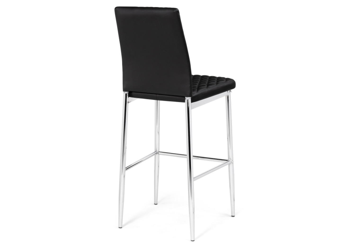 Барный стул Teon black / chrome