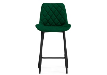 Барный стул Баодин Б/К зеленый / черный