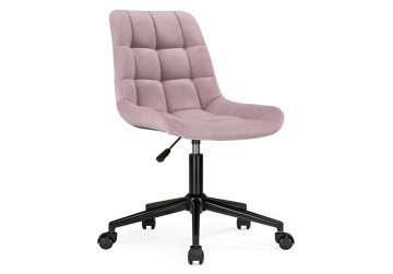 Офисное кресло Честер розовый (california 390) / черный