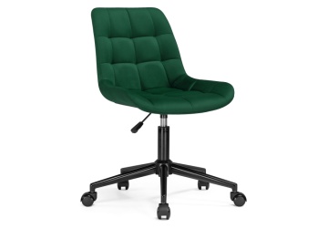 Офисное кресло Честер зеленый / черный