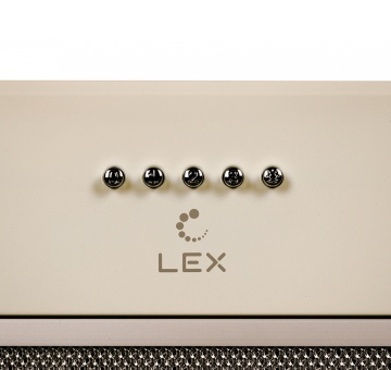 Встраиваемая кухонная вытяжка LEX GS BLOC P 600 Ivory Light Белый антик