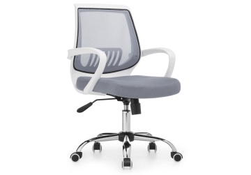 Офисное кресло Ergoplus light gray / white