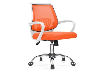 Офисное кресло Ergoplus orange / white