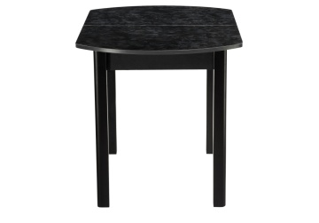 Деревянный стол Гюрен лофт черный / черный