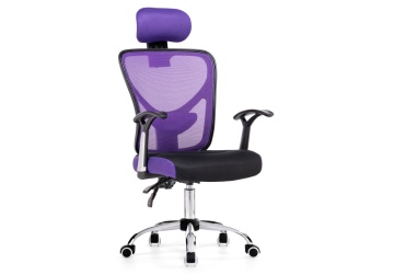 Офисное кресло Lody 1 фиолетовое / черное