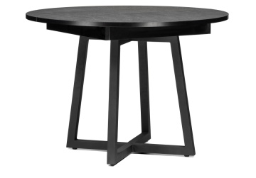 Деревянный стол Регна черный / бежевый