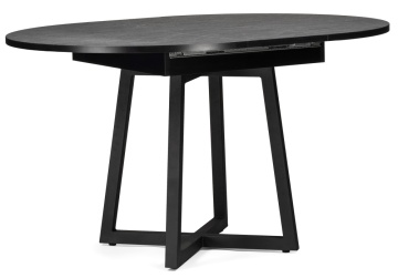 Деревянный стол Регна черный / бежевый