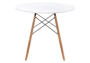 Деревянный стол Table 80 white / wood
