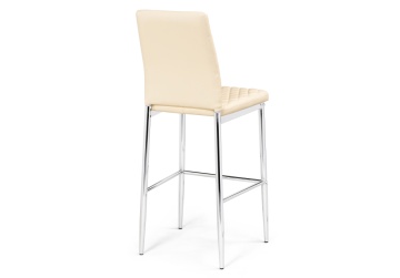 Барный стул Teon beige / chrome