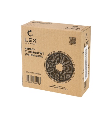 Угольный фильтр для кухонной вытяжки LEX W1