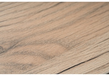 Деревянный стол Тринити Лофт 120х60х75 25 мм дуб делано светлый / матовый белый