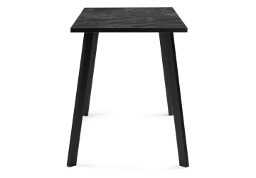 Деревянный стол Тринити Лофт 120х60х75 25 мм креатель / матовый черный