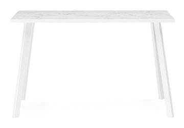 Деревянный стол Тринити Лофт 120х60х75 25 мм сабия / белый матовый