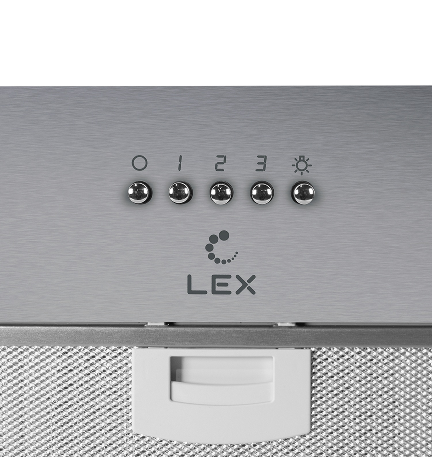 Встраиваемая кухонная вытяжка LEX Ghost 600 Inox
