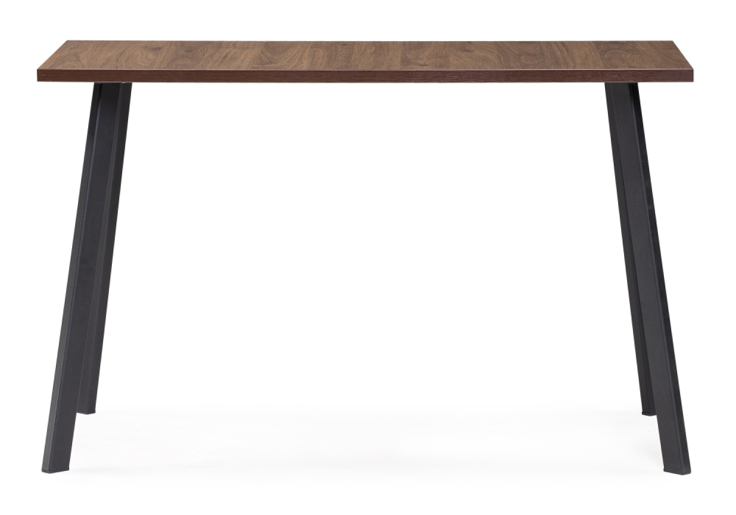 Деревянный стол Тринити Лофт 120х60х75 25 мм гикори / матовый черный